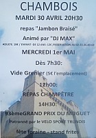 1er mai  Chambois