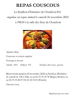 Repas 26 nov 2022