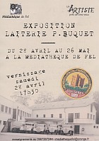 Expo Laiterie P. Buquet Médiathèque de Fel