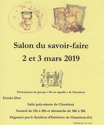 Salon du savoir-faire de Chambois-Fel