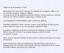 Randonne 28 juillet 2024 Falaise Chambois