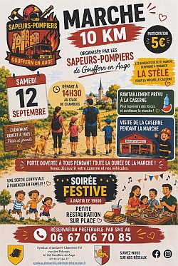 F�te des sapeurs-pompiers de Gouffern 12 sept. 2026